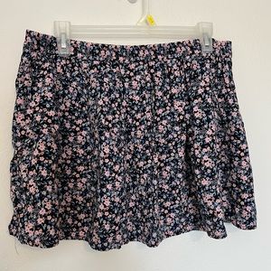 H&M Floral Skirt Multicolor Divided